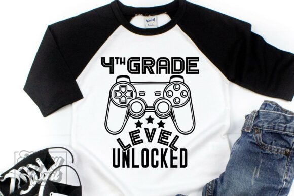 4th Grade Unlocked Level Up SVG School Embroidery Review