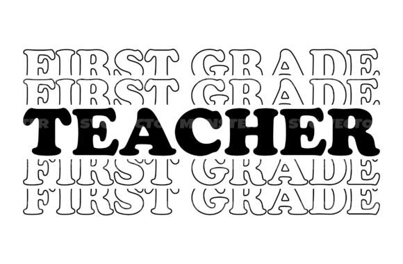 A Designer's Review of the First Grade Teacher Stacked SVG