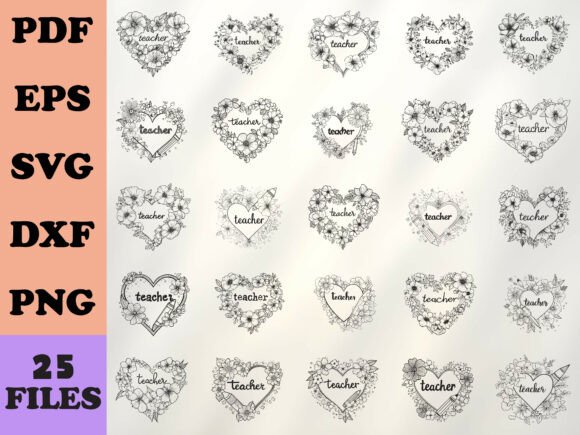 A Designer's Review of the Floral Teacher Heart Embroidery Design