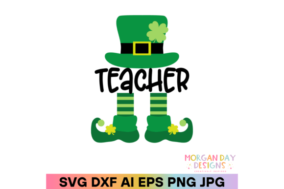 A Designer's Take on the Teacher Leprechaun SVG