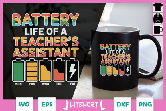 A Designer’s Review of Battery Life of Teacher s Assistant SVG