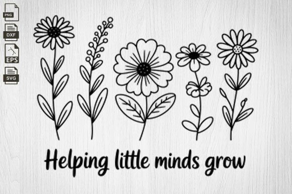 A Review of 'Helping Little Minds Grow' for Embroidered Projects