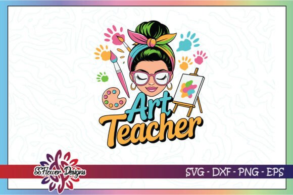 An Art Teacher Embroidery Design For Real Crafters