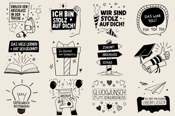 An Embroidery Designer's Take on the Bundle School Graduation SVG