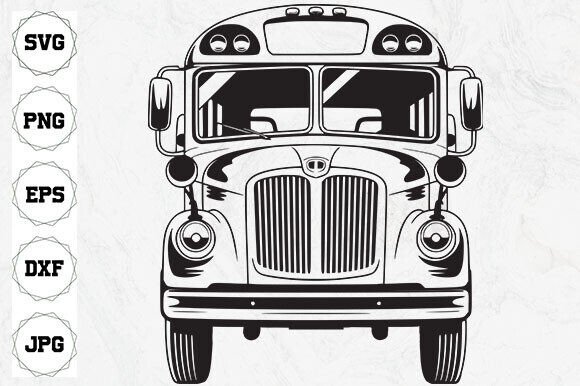 An Embroidery Designer's Take on the Classic School Bus