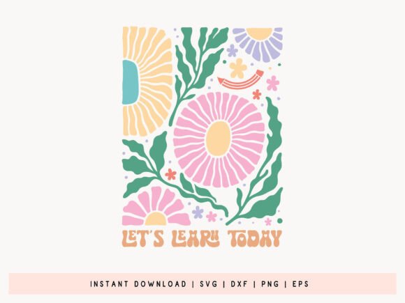 Evaluating the Let’s Learn Today, Teacher Flower SVG for Embroidery