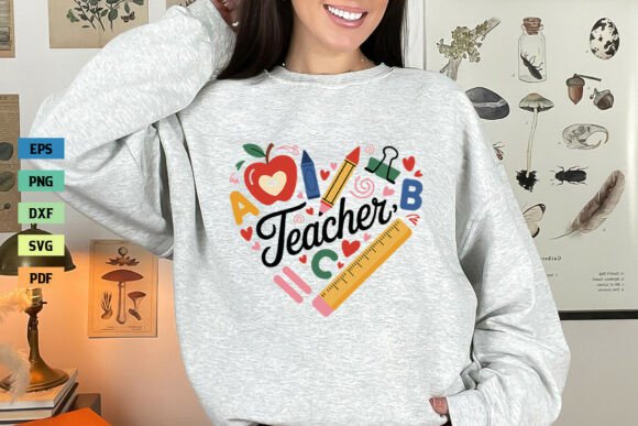 Practical Review of the Teacher Heart SVG Design
