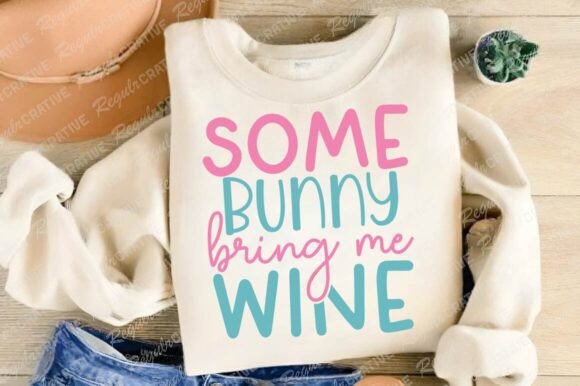 Reviewing 'Some Bunny Bring Me Wine SVG, Teacher' for Embroidery